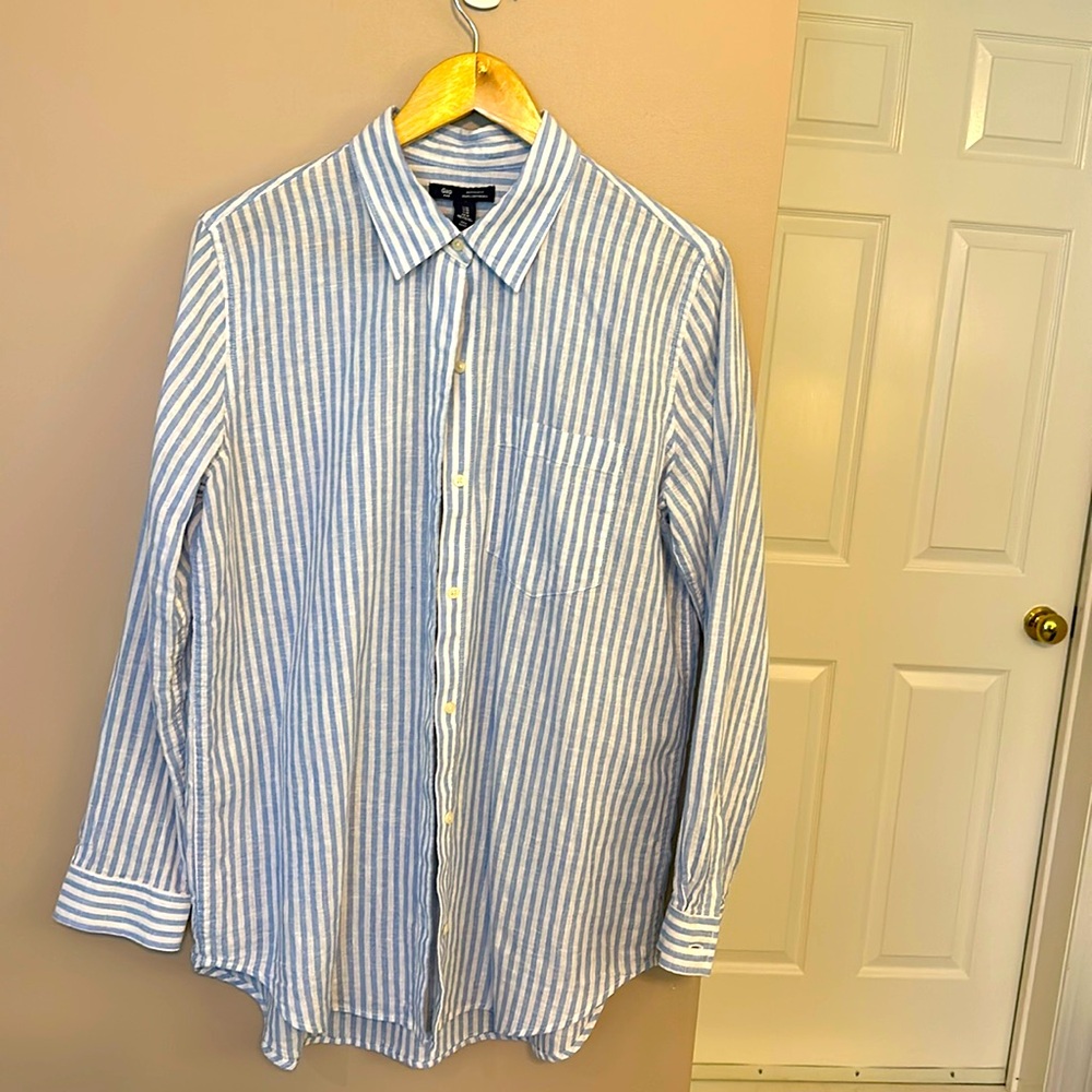 Gap women cotton shirt Boyfriend fit
